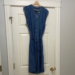 Banana Republic Denim Midi Dress